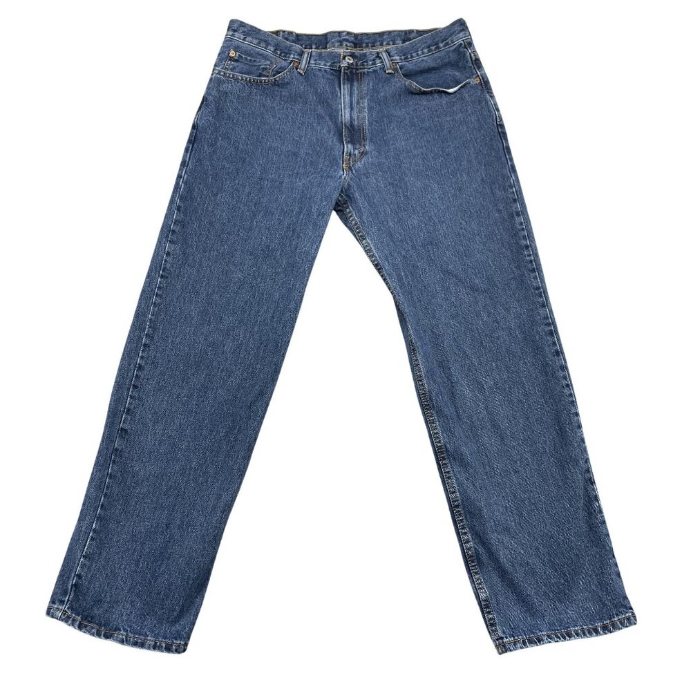Levi's 550 Jeans Mens 38x32 Blue Relaxed Fit Mid Rise Denim